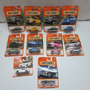 Lot of 10 NEW Factory Sealed Matchbox 2010-2024 Die Cast Cars Toys Racers